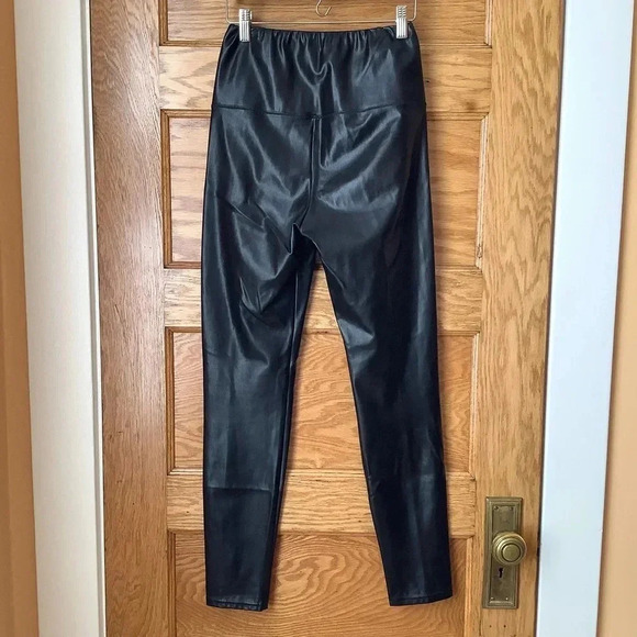 WILFRED FREE Black Daria Vegan Leather Leggings Size S - Picture 3 of 11